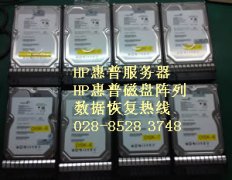 阿坝州人民医院HP惠普服务器数据恢复成功